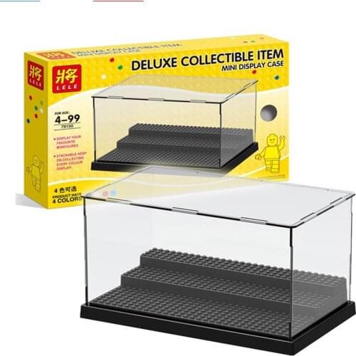 2021 Compatible Acrylic Plastic Action figures Display Case Box Dustproof display box Building Blocks bricks Toys