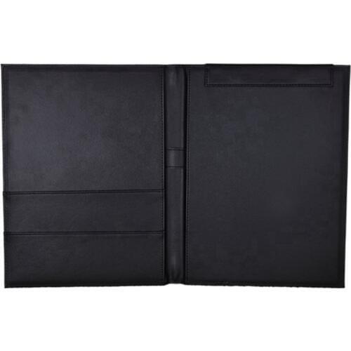 Pu Leather A4 Writing Clipboard Business Notepad Clip Boards Meeting Conference Document Organizer File Folders Paper Resume Sto