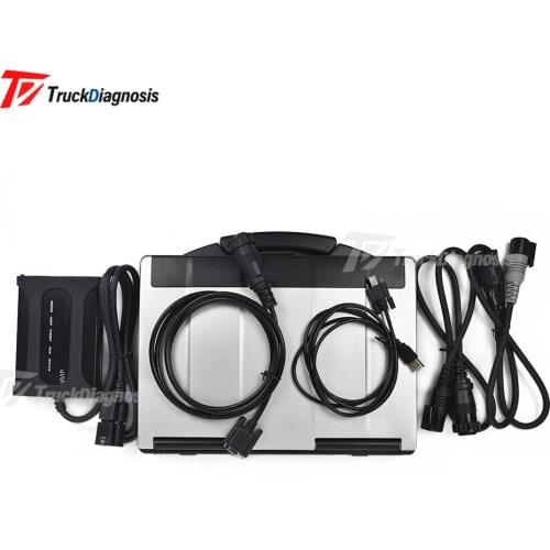 CF19 laptop for Doosan Diagnostic scanner tool Doosan Forklift Excavator Loader Toolcat diagnosis for Massey Ferguson Engine