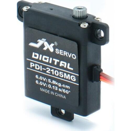 Jx PDI-2105MG High Torque Standard Digital Servo Rc Glider/Fixed Wing Drone Thin Body Servo For Glider/Fixed Wing Drone Parts