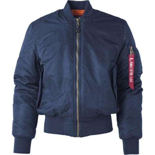 High quality navy print military patch white green black nylon baseball pilot couple Pop jacket men and women pilot jacket tops