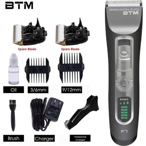 New Professional Hair Trimmer Beard Shaver for Men Electric Hair Clipper Lithium Battery Hair Cutting Machine Barber Haircut Set