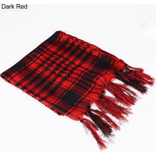 On Sell Arab Scarves Military Windproof Scarf thicken Muslim Shemagh Tactical Desert Arabic Scarf Men Winter gz290031