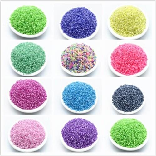 New 15g/lot 2--4mm Cream Beads Charm Czech Glass Seed Beads DIY Bracelet Necklace Beads for Jewelry Making