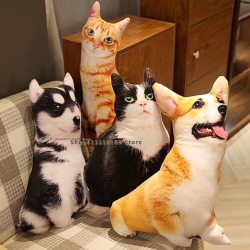 Custom photo cushion DIY dog cat hold pillow throw unique Toys Dolls Stuffed Animal Pillow Car Decorative Creative Birthday Gift