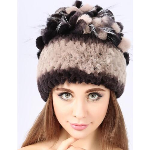 Женские трикотажные шапки QIUSHAN China At AliExpress