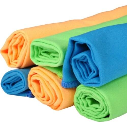 1Pcs 30C*40cm Microfiber Cloth Two-faced Plush Cleaning Polishing wax towel Wiping Dust Car Care Home Cleaning Towel Auto Detail