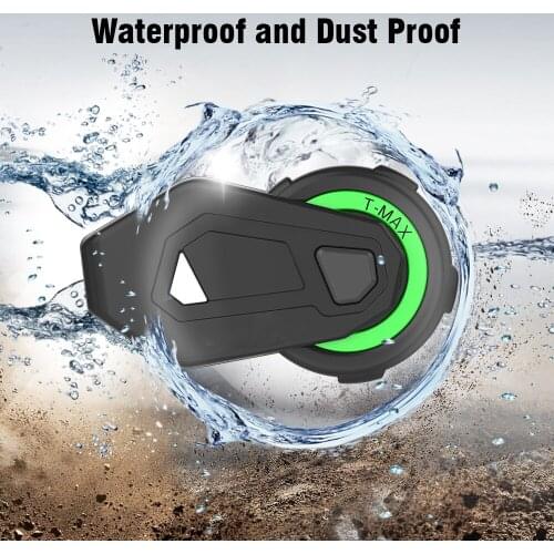 Helmet Bluetooth Headset TMAX Support Phones V2.1+EDR 2100m Talking Distance DSP Noise Reduction With GPS Function