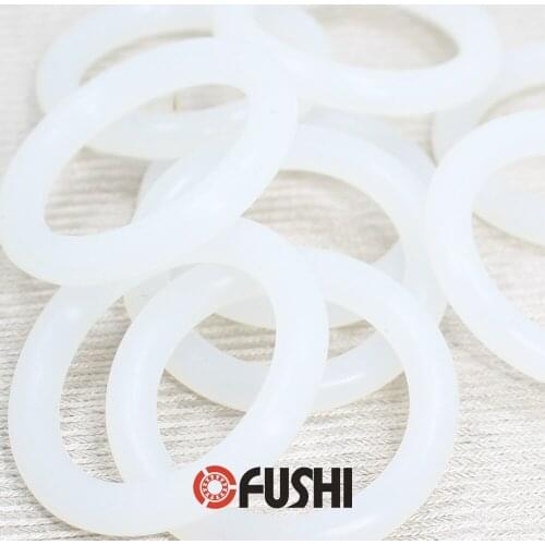 CS1.8mm Silicone O RING ID 7.3/7.6/8/8.5/8.75/9/9.25*1.8 mm 100PCS O-Ring VMQ Gasket seal Thickness 1.8mm ORing White Red Rubber