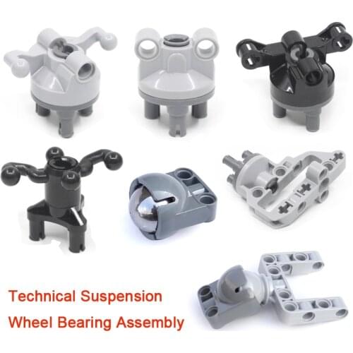 Technical Suspension Wheel Bearing Assembly Building Blocks Brick MOC Parts Toys For Kids Machine Educational Robot 1pcs/Lot