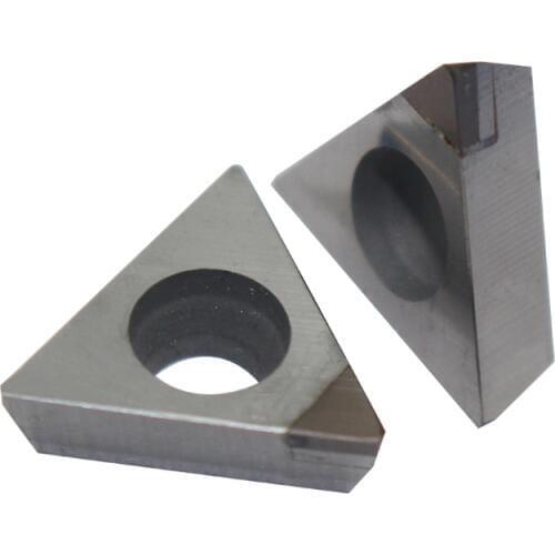 TPGH110304 2PCS CBN Diamond insert Cermet grade Carbide blade Turning tools Cutting Lathe Turning Boring Carbide Insert