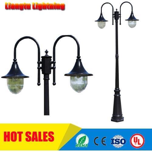 Street light Garden pole lamp led road lighting villa courtyard aluminum light fitting waterproof 220v/110v