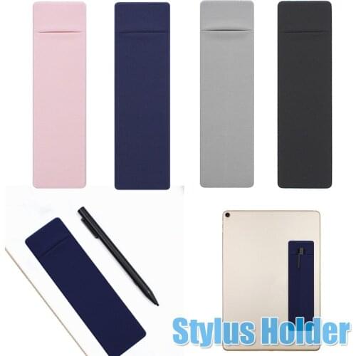 1pc Universal Adhesive Pouch Protective Case Tablet Pencil Stylus Pen Sleeve For Samsung Galaxy Tab S Pen Touch Screen Pen Cover