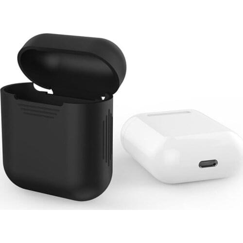 KEITHNICO 1PC Silicone Case For AirPods Shock Proof Protective Cover and Skin for Apple Airpods Charging Case