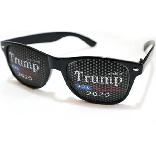 2020 US President Donald Trump Keep Make America Great Again Glasses Black