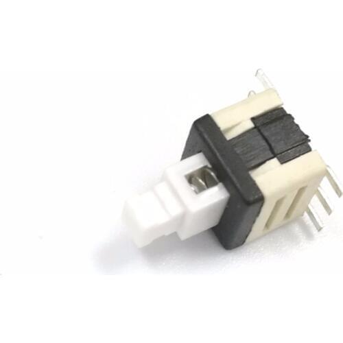 50pcs 5.8*5.8mm push button switch 6 pins switch high quality mini switch DC 12V 0.1A self locking/unself locking