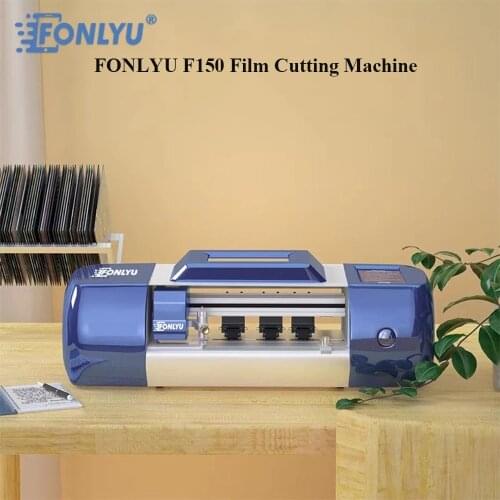 FONLYU Auto Film Cutting Machine F150 Flexible Hydrogel Film For Mobile Phone Screen Front Protective Back Film Cut Sticker