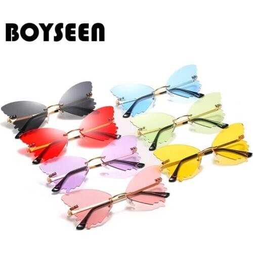 BOYSEEN Women's Sunglasses Vintage