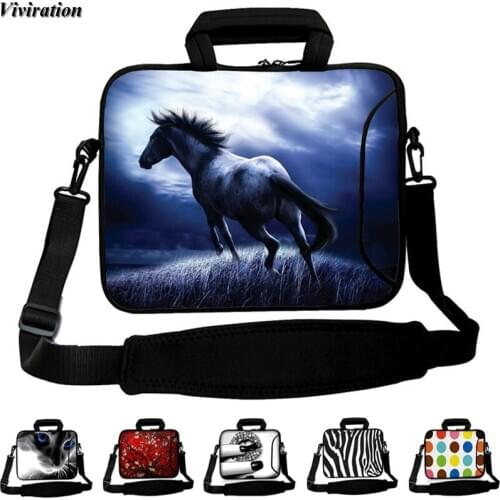 For Huawei MediaPad T3 10 9.6" AGS-W09/L09/L03, Samsung Tab A 10.1", iPad Pro 10.5" 9.7" Sleeve Messenger Handbags Tablet Case