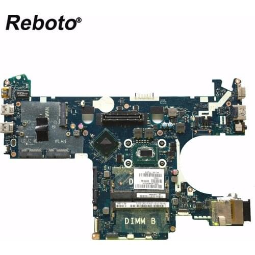 For DELL E6230 Laptop Motherboard CN-01V5YD 01V5YD 1V5YD HM77 With SR0XB i5-3340M CPU QAM00 LA-7731 100% Tested Fast Ship