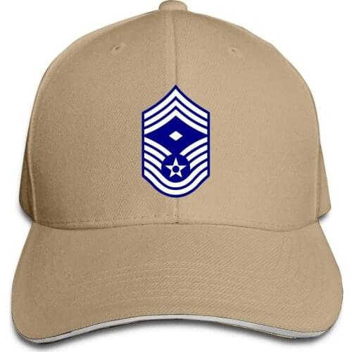 Hats For Men Women First Sergeant E9b 1STSGT3 Adjustable Baseball Caps Vintage Sandwich Cap
