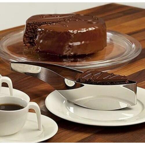Stainless Steel Cake Slicer Cheese Confectionery Cutter Chocolate Biscuit Knife Pie Pancake Divider Cake Tools