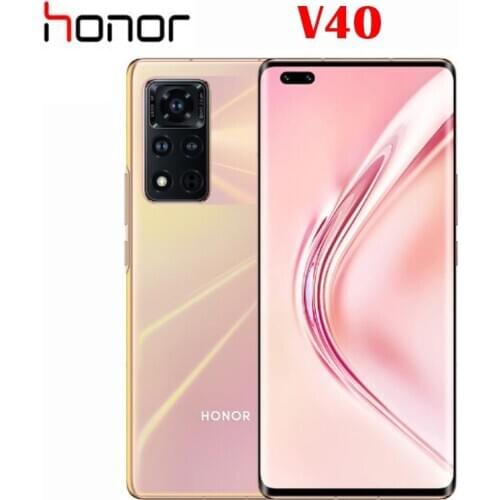 New Original Official Honor V40 5G Smartphone Dimensity 1000+ Octa Core 6.72inch 2676x1236P OLED NFC 50MP Camera 66W