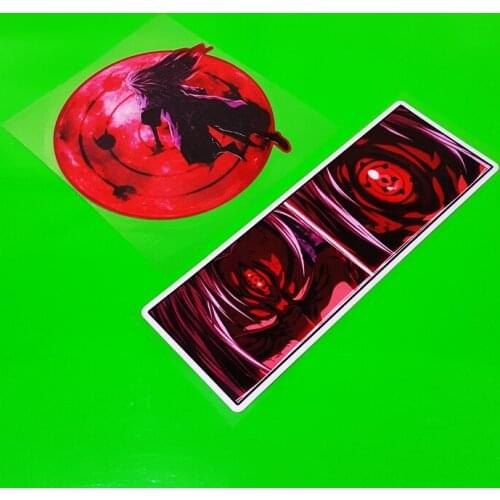 1PCS Car Styling Vinyl Sticker Classic Anime Cartoon Peeping Eyes Look Motorcycle Bike Guitar Case Decals for One Piece