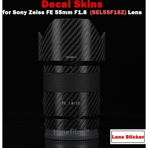 SEL55F18Z Protective Film for SONY Sonnar T* FE 55mm F1.8 ZA Lens Decal Protector Anti-scratch Cover Film 3M Material Sticker
