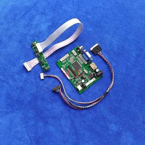 LCD display controller drive board LED 60Hz laptop panel AV VGA HDMI-compatible DIY Kit For N184H6/N184HGE 1920*1080 LVDS 40-Pin