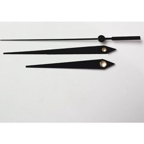 10sets/lot DIY Quartz Wall Clock Movement SUN 12888 shaft Kit Spindle Mechanism shaft Hanging Black Watch Repair Replacement