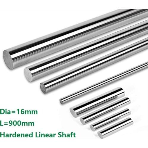 4pcs/lot Dia 16mm shaft 900mm long Chromed plated linear shaft hardened shaft rod bar rail guide for 3d printer cnc parts