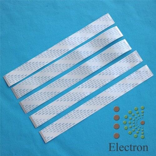5pcs Forward Direction 50 Pin FFC FPC Flexible Flat Cable Pitch 0.5mm length 250mm