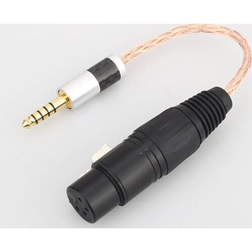 Audiocrast 4.4mm Balanced Male to 4-Pin XLR Female Balanced Connect TRS Audio Adapter Cable