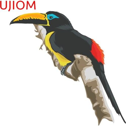 UJIOM Bird Kitchen Bathroom Decorative Decals Childrens Bedroom Decoration Moisture Proof Wall Stickers Mural Art