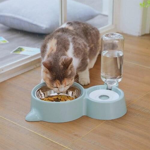 Dog Accessories Pet Water Dispenser Dog Food Bowl Dog Water Bowl Cat Feeder Automatic Gamelle Chat поилка для собак