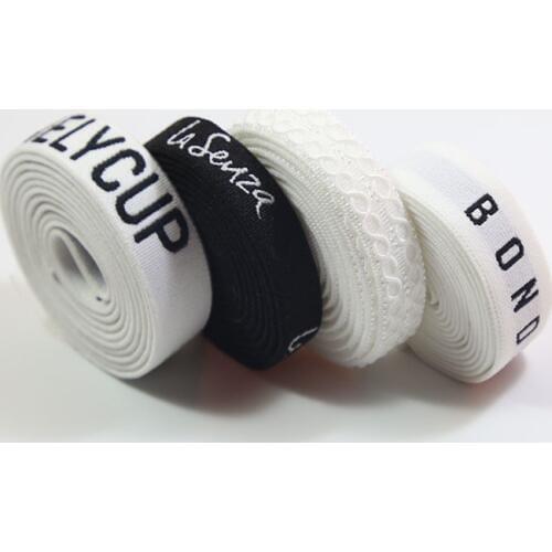 Fine aglet Elastic Bands 1-1.5CM Elastic Ribbon Clothing Bags Trousers Elastic Rubber DIY Sewing Accessories rubber band