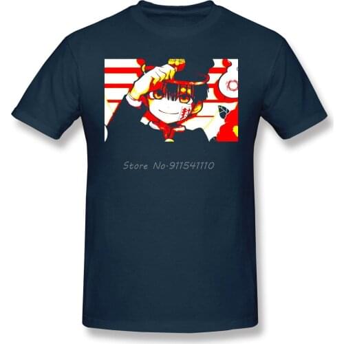 Toilet-bound Hanako-kun Nene Yashiro Anime New Arrival T-Shirt Jibaku Shonen Hanako-kun Crewneck Cotton For Men