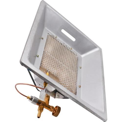 Gas Brooder Heater Chicken Ceramics Catalytic Manual Infrared Heating Hanging on the Wall for Poultry Coop Duck Piglet House