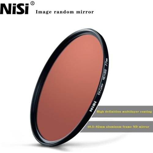 NiSi ND1000 subtractor 40.5 49 52 55 58 67mm 72mm 77mm 82mm medium gray density mirror