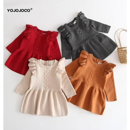 Baby girl clothes winter woolen warm childrens plush plaid sweater girl sweater pullover turtleneck sweater fashion clothing