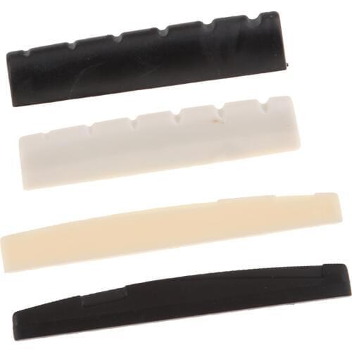 Plastic Bridge Saddle Nut for Acoustic Folk Guitar Replacement Parts