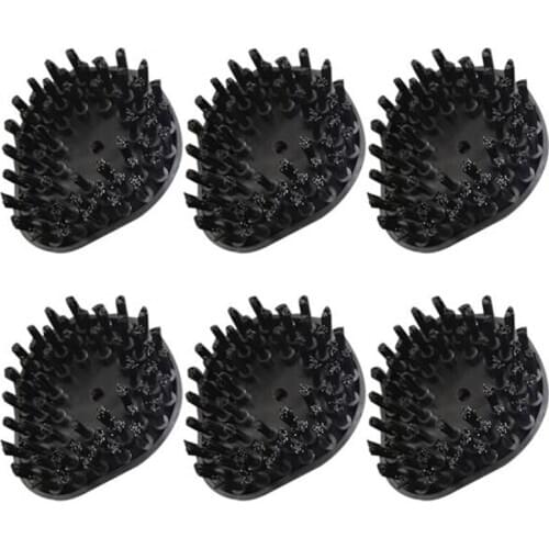 Novel-Cleaning Machine Brush Head Steam Washer Brushes Head Multi-Purpose Cleaning Brush Head Cleaner Accessory 6Pcs