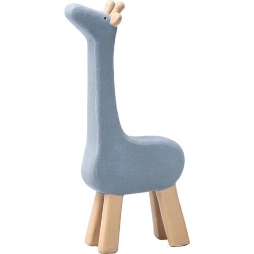 Resin Cartoon Forest Animals Figurines Creative European Giraffe Rhino Elephant Elk Lion Adornment Home Decoration Crafts