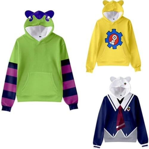 SK8 the Infinity Hoodie Reki Miya Cosplay 3D Printed Sweatshirt Kids Children Cat Ear Casual Streetwear Pullover