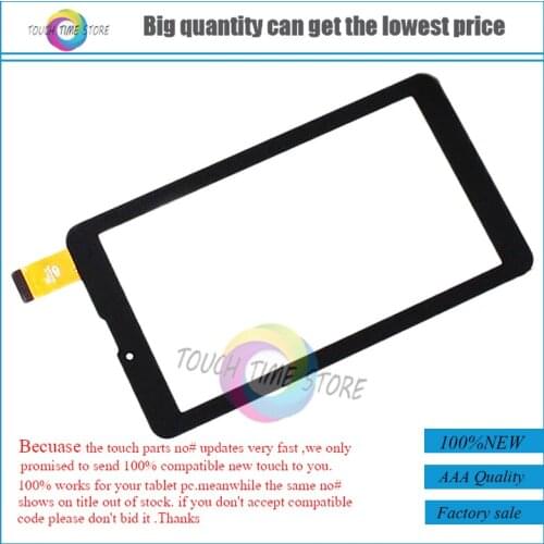 10PCS 7inch RY070023-A4 C70047FPVA Touch Screen Panel digitizer glass Sensor For Digma Hit BQ-7000 Noting size and color