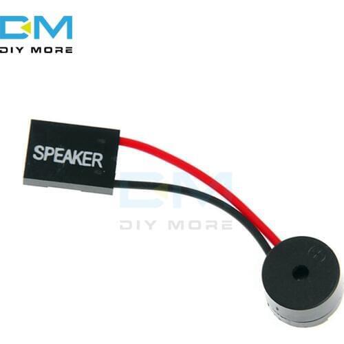 10PCS Mini Plug Speaker For PC Interanal BIOS Computer Motherboard Case Buzzer Board Beep Alarm