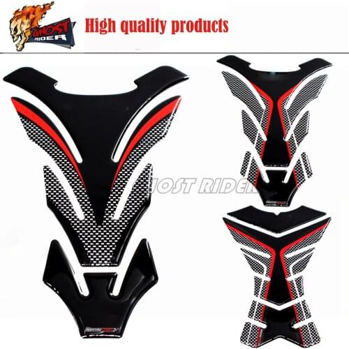 3D Carbon-look Motorcycle Tank Pad Protector Decal Stickers Case fit for Honda CBR 250RR 600RR 900RR 1000RR 650F 500R Fireblade