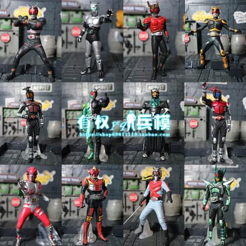 Bandai Kamen Rider Black Hand-made Ornaments Jingpin Doll Superman Toy SStatic Ornaments Action Figures Toys