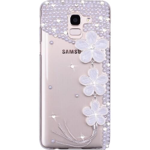 Case For Samsung Galaxy A10 A20 A30 A40 A50 A5 A3 A7 J7 J5 2017 S9 S8 A8 A6 Plus 2018 S9 S8 S10 S20 S7 Edge Bling Couple Cover